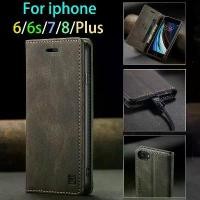 ราคา เคสโทรศัพท์, สำหรับ Iphone 6s 8plus 7 SE, มัลติฟังก์ชั่น, หรูหรา, หนังพลิกแม่เหล็ก, กระเป๋าสตางค์, ซิลิโคน, Coque, เคสสำหรับ iPhone 7 8 6 Plus (1732821710179370710)