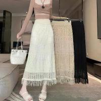 ราคา กระโปรงพู่โครเชต์ สำหรับผู้หญิง ดีไซน์กลวงออก เอวสูงอ่อนโยน กระโปรงทรงตรงปลอกทรงเอ ฤดูร้อน 2024 มาใหม่ Clothing เสื้อผ้า กระโปรง ผ้า ไทย สาวอวบ กระโปรง ผ้าไหม อิตาลี (1730356586426960381)