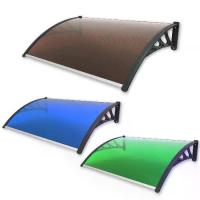 ราคา ✫กันสาดโพลีคาร์บอเนต ขนาด 60 x 100 cm หลังคากันสาด กลางแจ้ง กันสาด บ้าน กันสาดหน้าต่าง หลังคาชายคา หลังคา♤ (1732979178364896734)