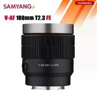 ราคา เลนส์ภาพยนตร์ก้องก้อง V-AF 100mm T2.3 FE AF, Samyang, เข้ากันได้กับเลนส์ซูม Sony FE, เหมาะสำหรับ FX6, FX9, A9, A9II, A7RIV, A7RIII, A7III, A7C, zve10 กล้อง (1730415041961560192)
