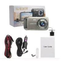 ราคา กล้องหลัง กล้องหน้ารถGT100 กล้องติดรถยนต์ Super HD 1296P หน้า-หลัง จอ4 นิ้ว กล้องSONY กลางคืนชัดเจนHD มีระบบ WDR (ชัดในโหมดกลางคืน)กล้องติดรถยนต์ (1734196164411688276)