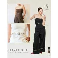 ราคา Swana.ss - Olivia set XS-XL เกาะอก+กางเกง เสื้อเกาะอก กางเกงขายาว (1734051952179708999)