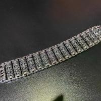 ราคา สร้อยข้อมือ โครมฮาท chrome hearts กำไล โซ่ สแตนเลสแท้ (1729695924380207509)