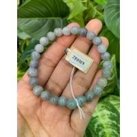 ราคา JB9009 หยก พม่า แท้ Jade กำไล ประคำหยก (Jadeite Beads Bracelet) พม่า (Myanmar) (1733593444412327234)