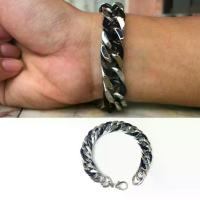 ราคา สร้อยข้อมือ ดำเงิน 10มิล ก้ามปู สแตนเลสแท้100% โซ่ โซ่ข้อมือ เลสข้อมือ ข้อมือ กำไล ผู้ชาย (1729444793047484821)