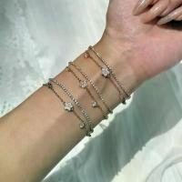 ราคา Socrush.bkk | BLOSSOM BLOOM | SB-067 | กำไล สร้อยข้อมือ ดอกไม้ กำไลดอกไม้ สองเลเยอร์ (1733789547884676490)