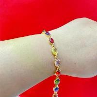 ราคา ดีไซน์คลาสสิก สร้อยพลอยสีนพเก้า สร้อยคอ กำไล ทองชุบ เศษทอง ทองปลอม หุ้มทอง โคลนนิ่ง สามารถปรับระดับได้ (นพเก้า) (1734042388948026566)