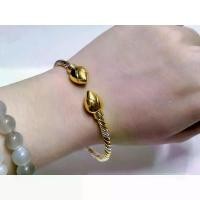 ราคา กำไล 2 กษัตริย์ [ 198 ] กำไลทองชุบ กำไลข้อมือทองชุบ กำไลหัวบัว พร้อมส่ง (1733254669165430247)