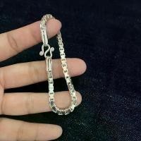 ราคา สร้อยข้อมือเงินแท้925 ชุบทองคำขาว ขายดี กำไล กําไลข้อมือผู้หญิง (1733420587441095956)