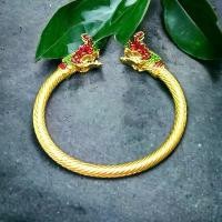 ราคา [จัดส่งทันที] กำไล กำไลข้อมือ ทองเหลือแท้ พญานาค กำไลพญานาค งานสวย ไม่แพง ค้าขายดีมีกำไร ชีวิตรุ่งโรจน์ ทรัพย์สินเงินทองมั่งมี (1732652013333087519)