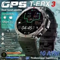 ราคา นาฬิกาสมาร์ท T-Rex 3 GPS, มาใหม่, สำหรับผู้ชายทหาร, ขนาด 48 มม., กันน้ำได้ถึง 10ATM, เหมาะสำหรับ HUAWEI นาฬิกาฟิตเนส, พร้อมแผนที่ออฟไลน์ gps, กีฬา 170, นาฬิกาคอลโทร HD (1731696970177676313)