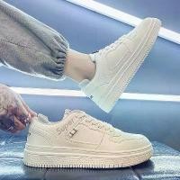 ราคา รองเท้าผ้าใบผู้ชายสีขาว อเนกประสงค์ ทนทาน กีฬา แฟชั่น หุ้มข้อเตี้ย ลำลอง สำหรับผู้ชาย (1733927892371932172)