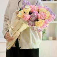 ราคา ผ้าห่มช่อดอกไม้คาร์เนชั่น ใหม่ Lookinlook 60 ซม. ผลิตภัณฑ์สำเร็จรูป ช่อดอกไม้โครเชต์ ของขวัญ ผ้าห่ม (1732995821986482152)