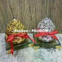 ราคา ♭ถังทอง เงินทอง เรียกทรัพย์ ตรุษจีน มงคล ก้อนเงินก้อนทอง วางหิ้ง ไหว้เจ้า สิริมงคล ร่ำรวย เฮง ของขวัญ♬ (1733772787583256432)