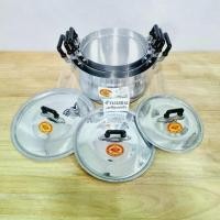 ราคา หม้อน้อย น่ารัก หม้อชุด3ใบ16/18/20 ตราหัวม้า หม้อต้ม หม้อแกงอลูมิเนียมได้3ใบนะครับรุ่นอัพเกรด หม้อ ชาบู ทองเหลือง อวย เคลือบ โบราณ ของ ใช้ ใน ครัว กะทะ เหล็ก เผา กระทะ หลุม เชฟ ล่อน ตา ตี มือ (1734252