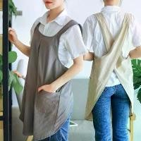 ราคา ผ้ากันเปื้อนผ้าฝ้ายสไตล์วินเทจสำหรับผู้หญิง - สายปรับได้ ดีไซน์ไม่ต้องผูก สะดวกสบายและมีสไตล์สำหรับทำอาหารที่บ้าน ครัว หรือใช้ในร้าน ผ้ากันเปื้อนวินเทจ (1734263551742085074)