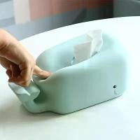 ราคา Whale Silicone ABS Restaurant Bathroom Tissue Box, Creative Anti-Fall Household Tissue Dispenser, Can Be Used as a Phone Stand ชั้นวาง ของ เข้า มุม ยืด ได้ ชั้น ไม้ วาง ห้อง ครัว (1733335311483700369)