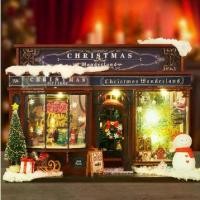 ราคา DIY บ้านตุ๊กตา รุ่น ET001 Christmas Wonderland คริสต์มาส บ้านจิ๋ว Dollhouse (1733935435903829404)