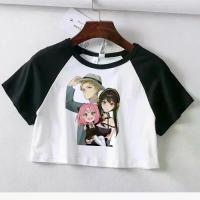 ราคา SPY ครอบครัว ANYA ความงามยุค 90s 2000s เสื้อครอป ผู้หญิง วินเทจ ความงาม มังงะ สตรีท เสื้อผ้า (1730913866723265093)