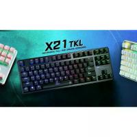 ราคา [จัดส่งทันที] KEYBOARD (คีย์บอร์ด) NUBWO X-LUTION X21 TKL (BLACK) (OUTEMU BLUE SWITCH) (RGB LED) (EN/TH) (1732936242350425976)