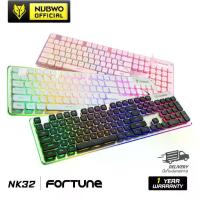 ราคา [จัดส่งทันที] Nubwo Savage Gaming Keyboard NK-18 NK-31 NK-32 คีย์บอร์ด เกมมิ่ง เปลี่ยนไฟได้ 9 โหมด ประกันศูนย์ไทย 1 ปี (1733712666827327095)
