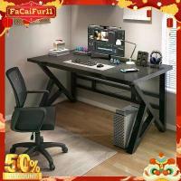 ราคา โต๊ะคอมพิวเตอร์ โต๊ะเล่นเกม โต๊ะทำงาน ดีไซน์เท่ โครงเหล็กแข็งแรง หน้าโต๊ะเรียบ ทนรอย รองรับอุปกรณ์เกมครบชุด จอคอม เคสคอม คีย์บอร์ด เมาส์ เหมาะห้องเกม ห้องทำงาน (1733990665263810466)