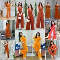 ราคา ส่งไว 1-2วันถึง #ชุดสีส้ม/ส้มอิฐ 500แบบ #เดรสลูกไม้ส้ม จั้มส้ม เซ็ทส้ม#ใส่ทำบุญ#ใส่เที่ยว#ใส่ออกงาน #งานแต่ง (1734345704217609711)