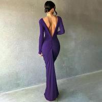 ราคา เดรสผู้หญิงเซ็กซี่ แขนยาว จีบระบาย เปิดหลัง ใส่ได้สองด้าน สไตล์หรูหรา แบบยาว สำหรับงานกลางคืน ชุด ราตรี สีฟ้า ไป งานแต่ง (1733219053683050084)