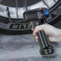 ราคา คอมเพรสเซอร์อากาศพกพา เครื่องเติมลมยาง เติมลมเร็ว 4 เท่า ปั๊มลม 150PSI เหมาะสำหรับยางรถยนต์ พร้อมเกจวัดความดันดิจิตอล/ไฟ LED แบตเตอรี่ชาร์จได้ เหมาะสำหรับรถยนต์ รถจักรยานยนต์ จัก (1733961706416211009)