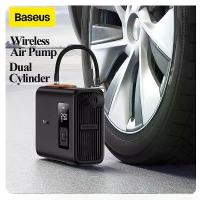 ราคา ปั๊มลมไร้สาย, Baseus, กระบอกคู่, ไฟฟ้า, สำหรับยางรถยนต์, รถจักรยานยนต์, จักรยาน, ปั๊มลมสำหรับยาง (1731652441493702356)
