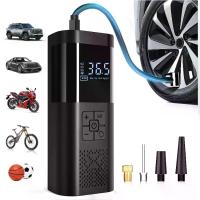 ราคา เครื่องเติมลมยางแบบพกพา 150PSI | หน้าจอแสดงผลดิจิทัล, ไฟส่องสว่างแอลอีดี, ความเร็วสามเท่า, ไร้สาย, ชาร์จผ่านยูเอสบี, เหมาะสำหรับรถยนต์, รถจักรยานยนต์, จักรยาน, ลูกบอลกีฬา (1733629250946434306)