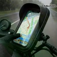 ราคา ที่ยึดโทรศัพท์มือถือ ABS ทนทาน 1 ชิ้น, ติดตั้งบนแฮนด์สำหรับจักรยานและมอเตอร์ไซค์ - กันฝนและกันฝุ่น, สายรัดปรับได้, จับแน่น, เหมาะสำหรับการนำทางและพักผ่อน, อุปกรณ์เสริมมอเตอร์ไซค์ (1733521878654813687)