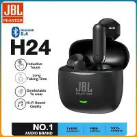 ราคา JBL PHANTOM (รับประกัน 1 ปี+ของแถม）H24 หูฟัง bluetooth ไร้สาย TWS หูฟังบลูทูธ 5.4บลูทูธคุณภาพเสียง ดีไซน์กะทัดรัดน่ารัก คุณภาพเสียงไฮไฟ HIFI 2025 เหมาะสําหรับ ไอโฟน ซัมซุง oppo vivo huawei (1733577452