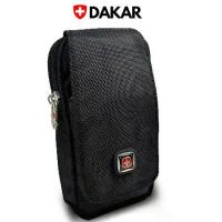 ราคา DAKAR ซอง กระเป๋า คาดเอว ใส่มือถือ ใส่โทรศัพท์ สำหรับ ไอโฟน ซัมซุง ใส่มือถือ 5 - 6.5 นิ้ว (0626) (1733996779885856623)