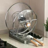 ราคา ชั้นวางฝาหม้อ ชั้นวางแผ่นตัดบนเคาน์เตอร์ ที่วางตะหลิวในครัว ชั้นเก็บของ ชั้นวางแผ่นตัด อุปกรณ์ช่วยใช้สะดวก ชั้นวางของ ในห้องครัว ชั้น วาง สินค้า มินิมาร์ท ใน ตู้เย็น เหล็ก ชั้นวาง ของ พับ ได้ (1734229