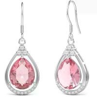 ราคา ต่างหูจี้เซอร์โคเนียหยดน้ำตา, ชุบแพลตตินั่ม 18K, เงินสเตอร์ลิง, สำหรับผู้หญิง, ต่างหูจี้เพชรซีกระจุก, เครื่องประดับไม่แพ้ง่าย, ต่างหู CZ ตัดลูกแพร์ (1732319401253308946)