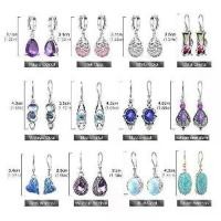ราคา ต่างหู Niche, การออกแบบแสงจันทร์และตาแมว, การไล่ระดับเพชรหยด, หลายคู่, คลิปหนีบหูโบฮีเมียน, อุปทานข้ามพรมแดน (1732519015701317412)