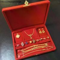 ราคา ♖กล่องกำมะหยี่ ชุด 6x8 นิ้ว กล่องคิ้วทอง ใส่สร้อยคอ แหวน จี้ ต่างหู กล่องใส่เครื่องประดับกำมะหยี่ กล่องเก็บเครื่องประดับ❃ (1734033458549851973)