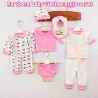 ราคา ชุดเสื้อผ้าเด็กแรกเกิด 8 ชิ้น ชุดเต็มตัวสำหรับเด็กอายุ 0-3 เดือน แฟชั่นเกาหลี พร้อมส่ง เสื้อ แขน ยาว เด็ก ชุด นอน ขา ชุดนอน ถุงเท้า แรกเกิด ผูก หน้า แรก เกิด (1733446369380632157)