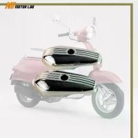 ราคา พร้อมส่งในไทย! ถุงเท้า/ครอบโช๊ค Honda Giorno / Julio 50cc เกรดชุบเหมือนของแท้ญี่ปุ่น งาน JDM (1733272010134423113)