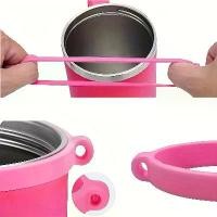 ราคา ที่จับเชือกเส้นเล็กขวดน้ำซิลิโคน 25 แพ็ค ที่ยึดที่มั่นคง ด้ามจับกันลื่น ดีไซน์ป้องกันการรั่วซึม ตัวเลือกหลากสี (ชมพู ม่วง น้ำเงิน ส้ม ดำ แดง ขาว เทา กรมท่า มะกรูด) เข้ากันได้กับถ (1733126039216162762)