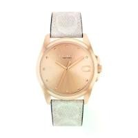 ราคา [Pre-Order จัดส่ง 5 วัน] นาฬิกา COACH 14504113,36 MM,GENUINE LEATHER,ROSE GOLD/GREY (1734307551862622011)