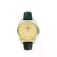 ราคา นาฬิกา COACH 14503982 BOYFRIEND GOLD TONE DIAL GREEN LEATHER STRAP WOMEN'S (1733778887030376251)