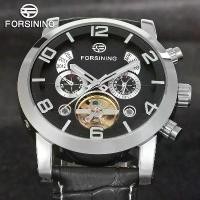 ราคา นาฬิกาข้อมือชาย, Forsining, แฟชั่น, การออกแบบ Tourbillon, กันน้ำ, สายหนัง, นาฬิกา Regulator, พร้อมปฏิทินถาวร (1731713753177426876)