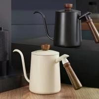 ราคา หม้อกาแฟคอห่าน สแตนเลส 304 มีหูหิ้วไม้ ถ้วยกรอง V60 1 ชิ้น หม้อกาแฟมืออาชีพ 20.29 ออนซ์ พื้นผิวโลหะขัดเงา ถาด ใส่ เครื่อง ประดับ ถ้วย ตะกร้า ปรุง กล่อง ห้องน้ํา ลัง โฟม 100 ลิตร (1732668750416283572)