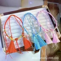 ราคา เชือกถักแบบกำหนดเอง สร้อยคอเด็ก เชือกถักจี้ สายข้อมือ นาฬิกา ถักด้วยมือ (1733919568741172632)