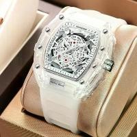 ราคา นาฬิกาควอทซ์ ทรงบาร์เรล แฟชั่น โปร่งใส สำหรับผู้ชาย ขายส่ง กันน้ำ นาฬิกาข้อมือ บุคลิกภาพ นาฬิกา (1732974373377377879)
