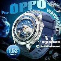 ราคา นาฬิกา X2 สมาร์ท, สำหรับ OPPO, รวมสายกีฬา GPS, อัตราการเต้นของหัวใจ, เพลง, การโทรด้วย BT, กันน้ำ IP68, สร้อยข้อมือสมาร์ท AMOLED, เข้ากันได้กับ Samsung (1731695242254582933)