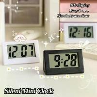 ราคา นาฬิกา LED ขนาดเล็กตั้งโต๊ะหน้าจอดิจิตอลอิเล็กทรอนิกส์แบบพกพานาฬิกาตั้งโต๊ะใช้แบตเตอรี่สำนักงานบ้านของตกแต่งโต๊ะห้องนอน (1734320512946439613)