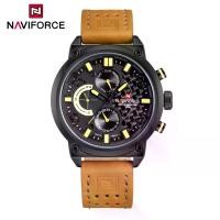 ราคา นาฬิกา NAVIFORCE ของแท้ สำหรับผู้ชาย กันน้ำ 2024 นาฬิกาลำลอง หนังสีน้ำตาล มัลติฟังก์ชั่น ปฏิทินคู่ พร้อมจอแสดงผล 24 ชั่วโมง นาฬิกาข้อมือควอทซ์ NF9068 (1732228045178177389)